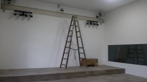 Sala de spinning anexa a academia