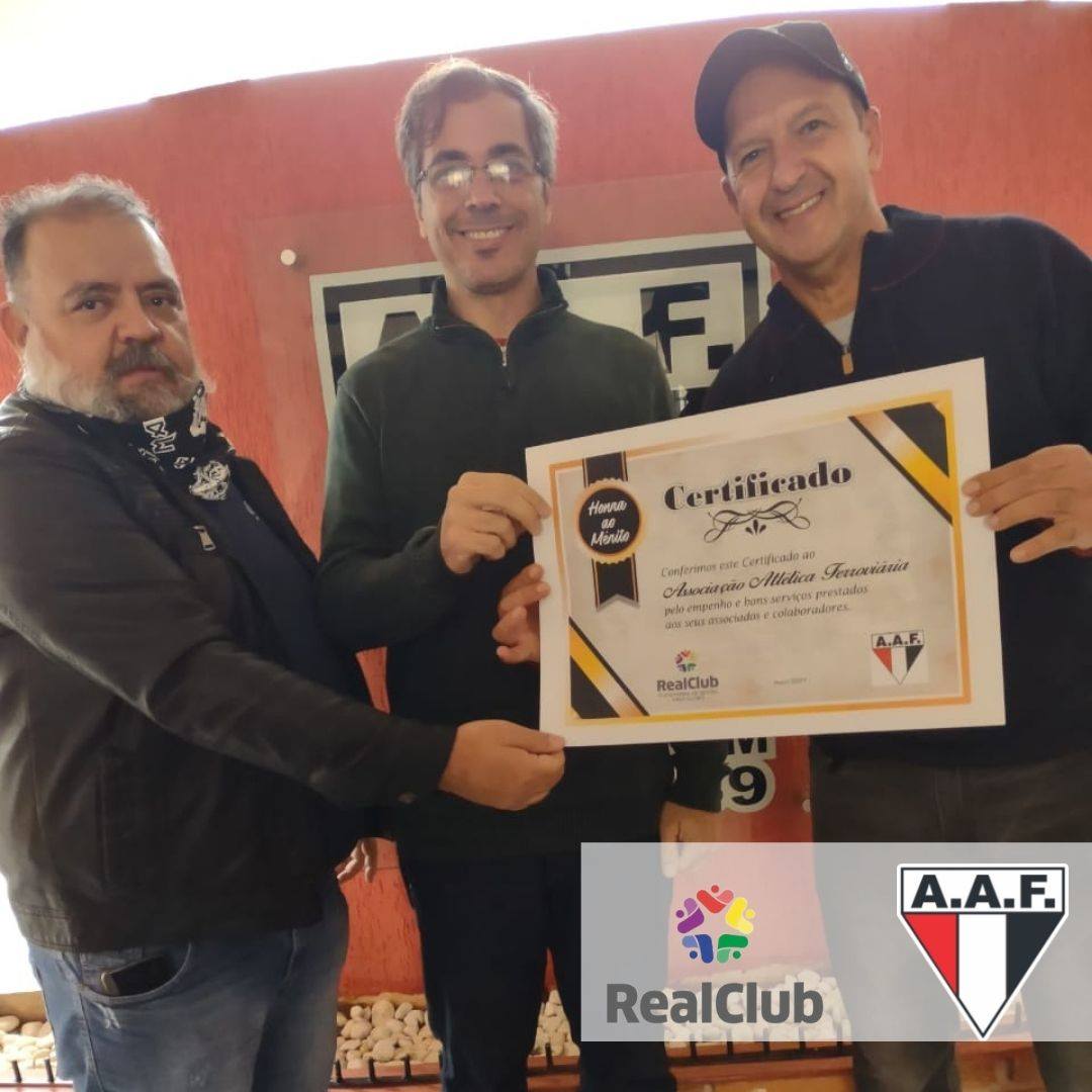 Presidente da AAF recebe representantes do RealClub