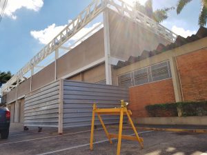 Obras da nova sala seguem em ritmo acelerado na AAF