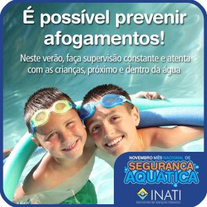 É POSSÍVEL PREVENIR AFOGAMENTOS