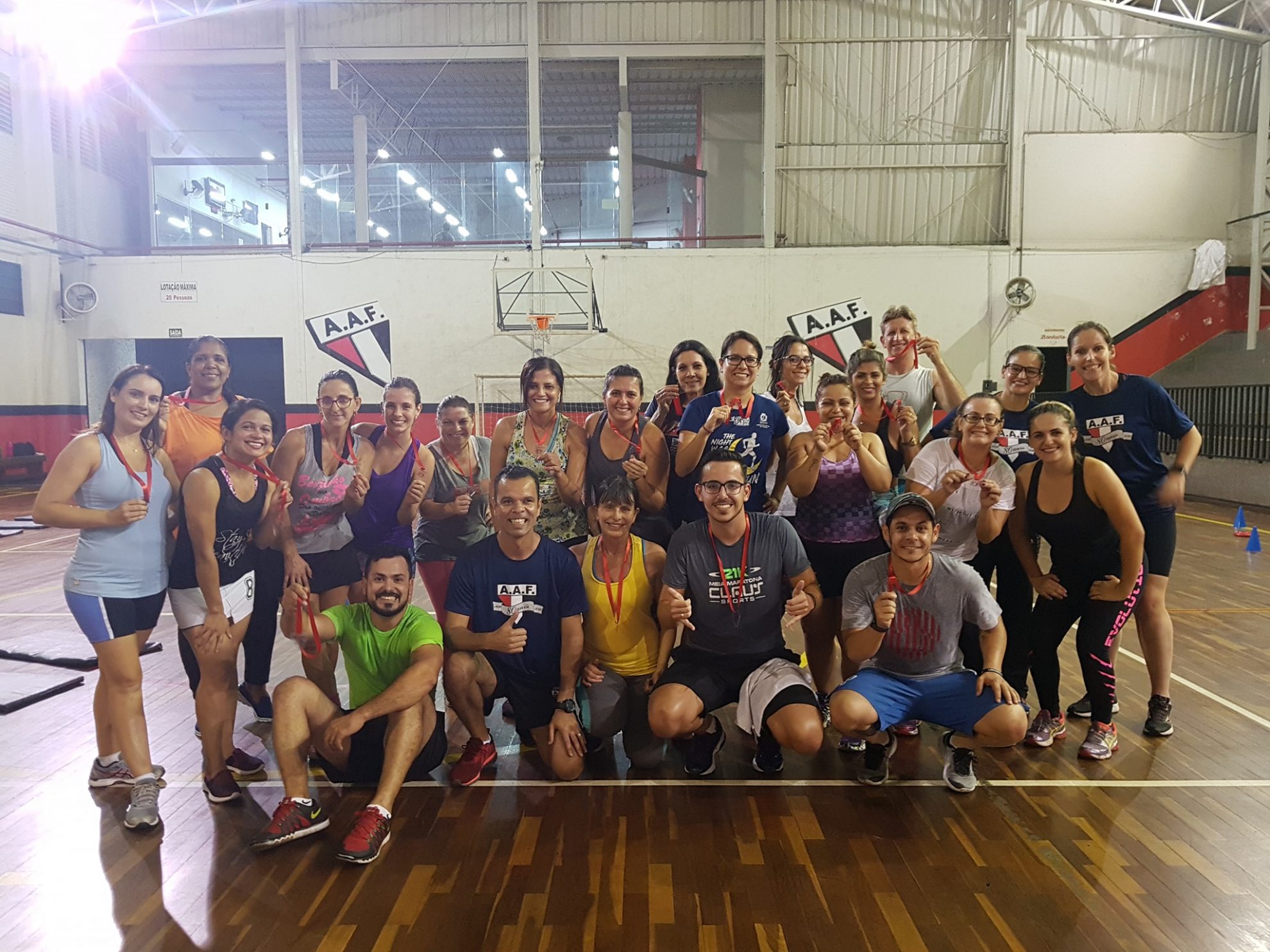 Aulão de Funcional especial de aniversário do clube