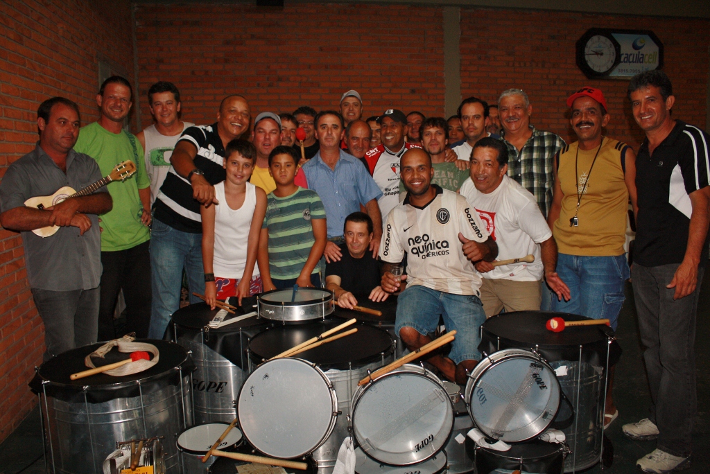 Bateria Bloco AAF Bloco da AAF se prepara para fazer bonito na avenida