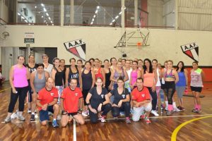 Associados da AAF participam de Super Aulão no Ginásio II