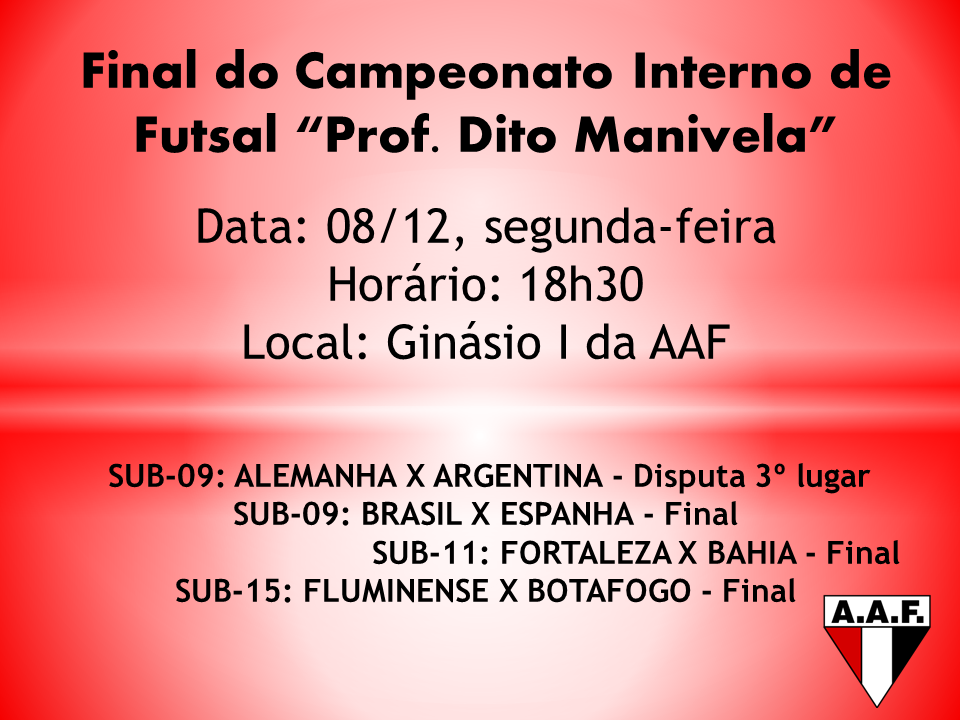 FINAL Final Campeonato Dito Manivela