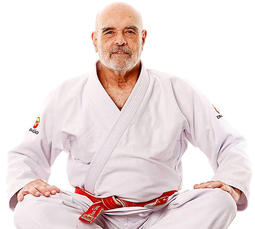 Flavio Behring em foto de Divulgacao AAF sedia workshop com ícone do jiu-jitsu, mestre Flavio Behring