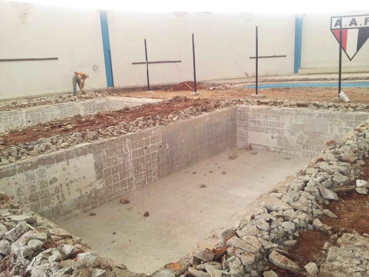 IMG 20150716 WA0000 1 Obras do complexo aquático da AAF entram na fase de acabamento