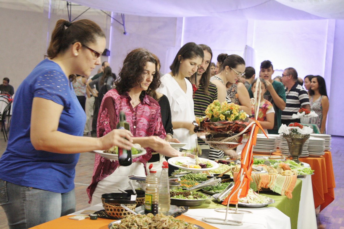 IMG 0131 2º Jantar Vegetariano do Yoga é sucesso na AAF