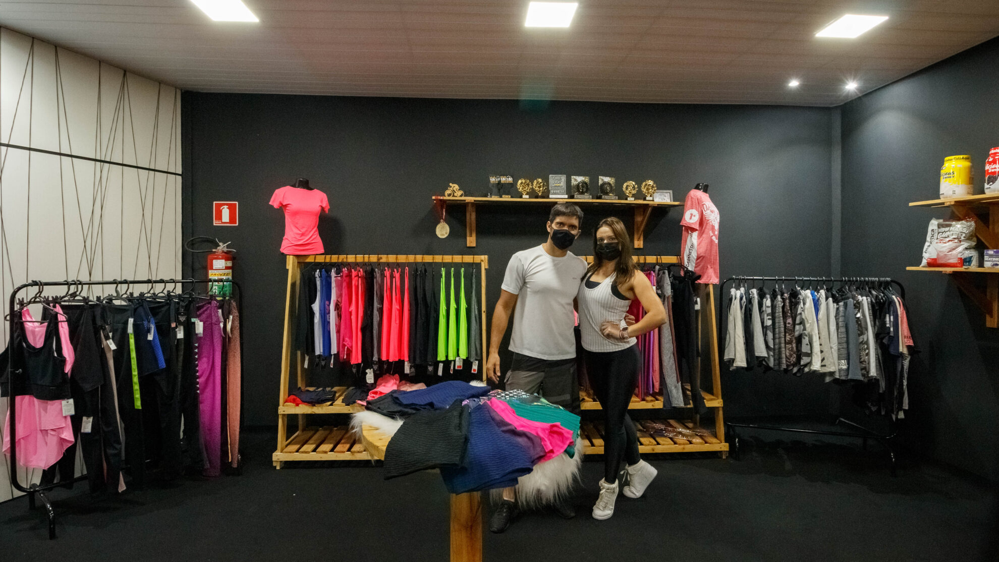 AAF ganha completa loja de artigos fitness e suplementos