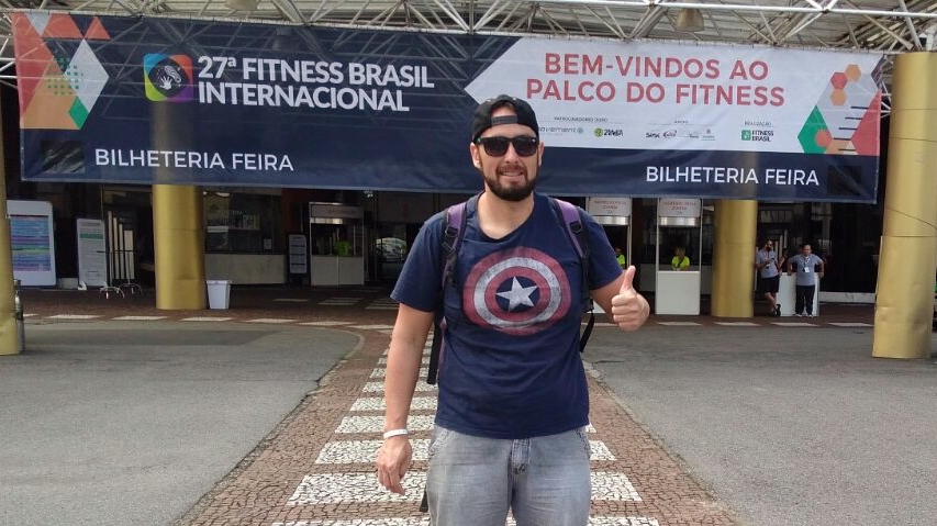 Professor da AAF participa de Fitness Brasil Internacional