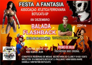 AAF sedia Balada FlashBack no próximo dia 9 de dezembro