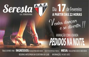 Seresta de Fevereiro será no dia 17 com Pedidos na Noite