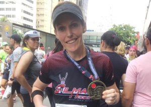 Professora da AAF marca presença na Corrida de São Silvestre