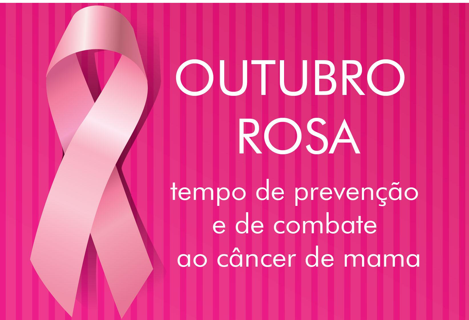 Apoiamos o Outubro Rosa