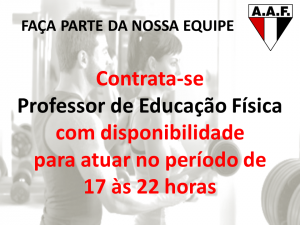 FAÇA PARTE DA NOSSA EQUIPE