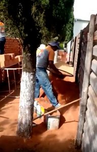 Confira vídeo sobre as obras dos muros de contenção
