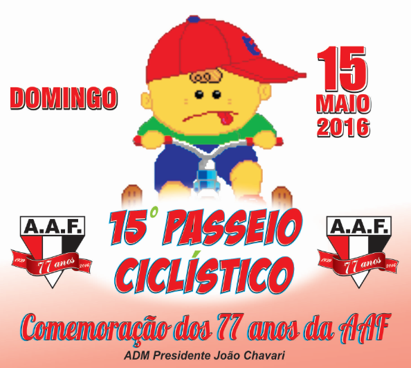 15º Passeio Ciclístico da A.A.Ferroviária