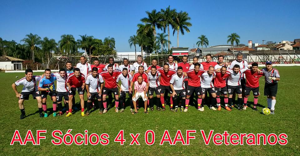 Confira resultado de amistoso da AAF e Veteranos