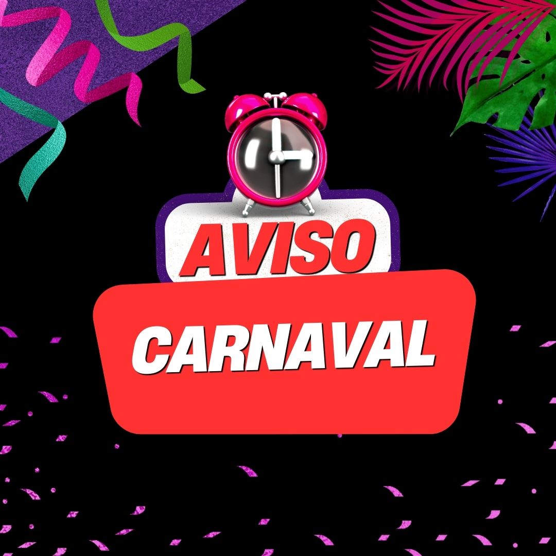 Carnaval Confira o horário de funcionamento do clube nos dias de Carnaval