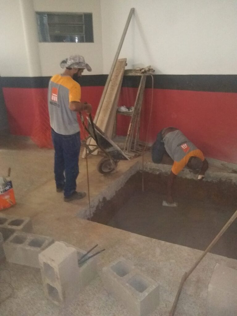 WhatsApp Image 2023 03 01 at 13.04.16 2 Iniciada construção de plataforma elevatória de acessibilidade para a academia