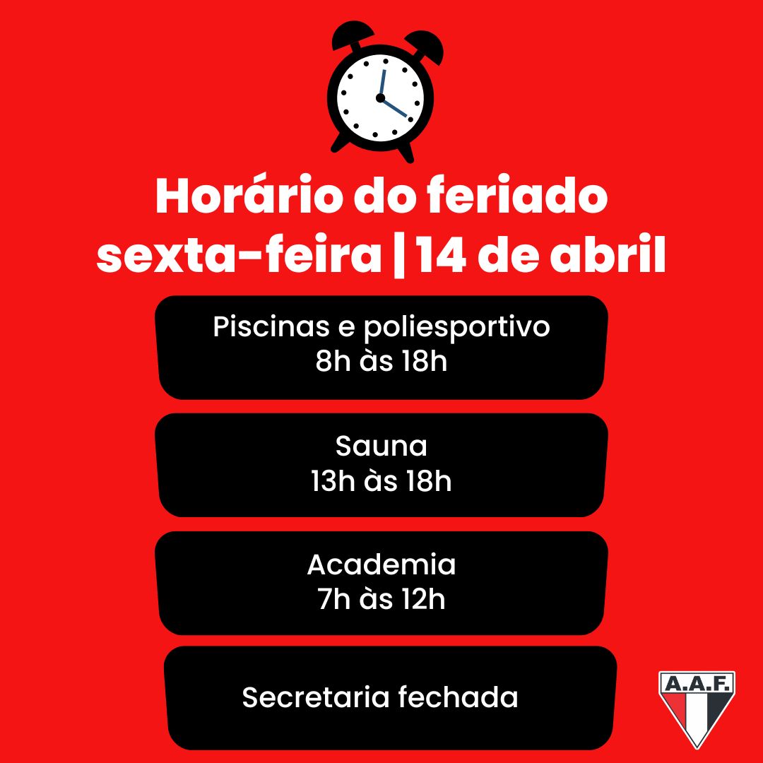 Horario de funcionamento 2 1 Confira o horário de funcionamento do clube no feriado de Botucatu
