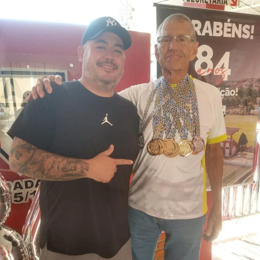 joao 1 Atleta João Grimberg conquista 7 medalhas no Campeonato Brasileiro de Natação Master