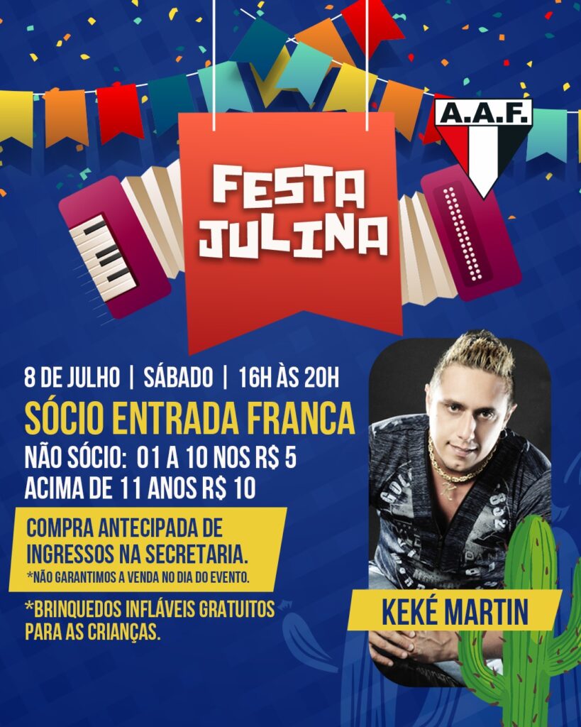WhatsApp Image 2023 07 13 at 07.53.39 Tudo pronto para a Festa Julina da AAF