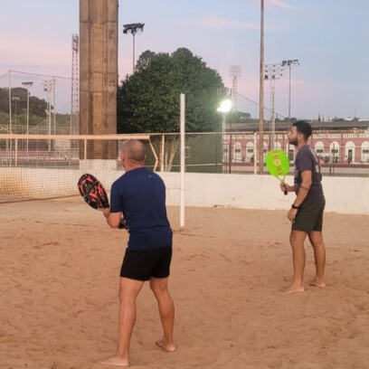 Beach Tennis Inauguração de novas áreas na AAF é marco da nova gestão