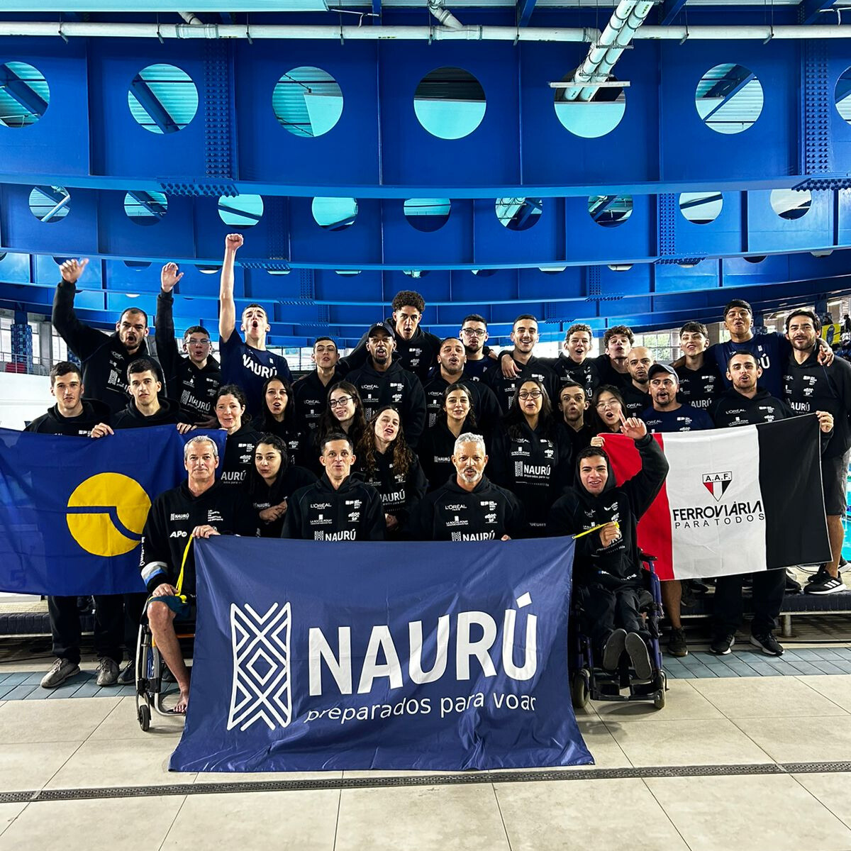 caf066d6 21c8 4ec8 ba1b 8f8e8e222f41 Time Naurú Natação conquista Campeonato Paulista de Natação