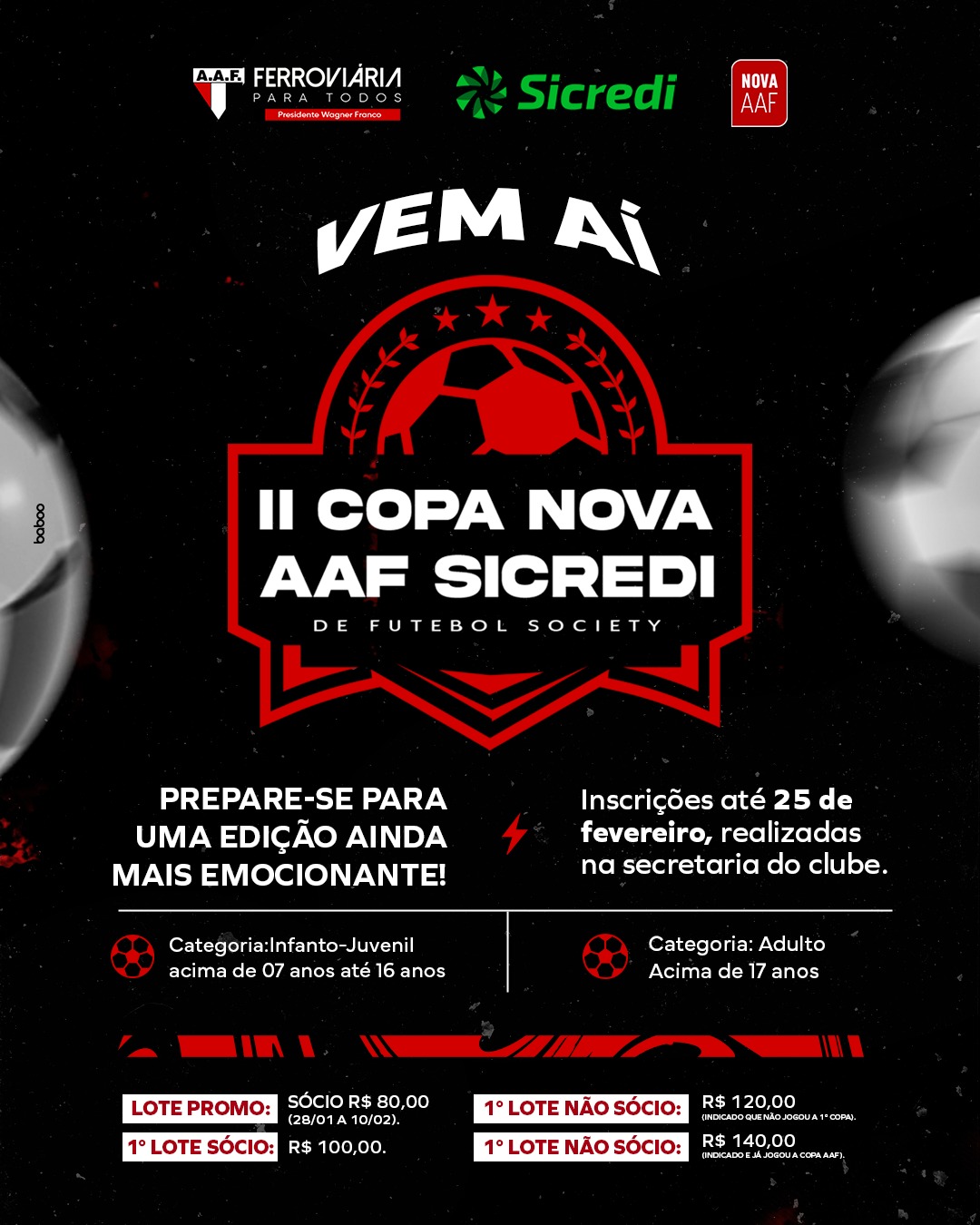 aaferroviariabotucatu 1738328044909 VEM AÍ II COPA NOVA AAF SICREDI DE FUTEBOL SOCIETY