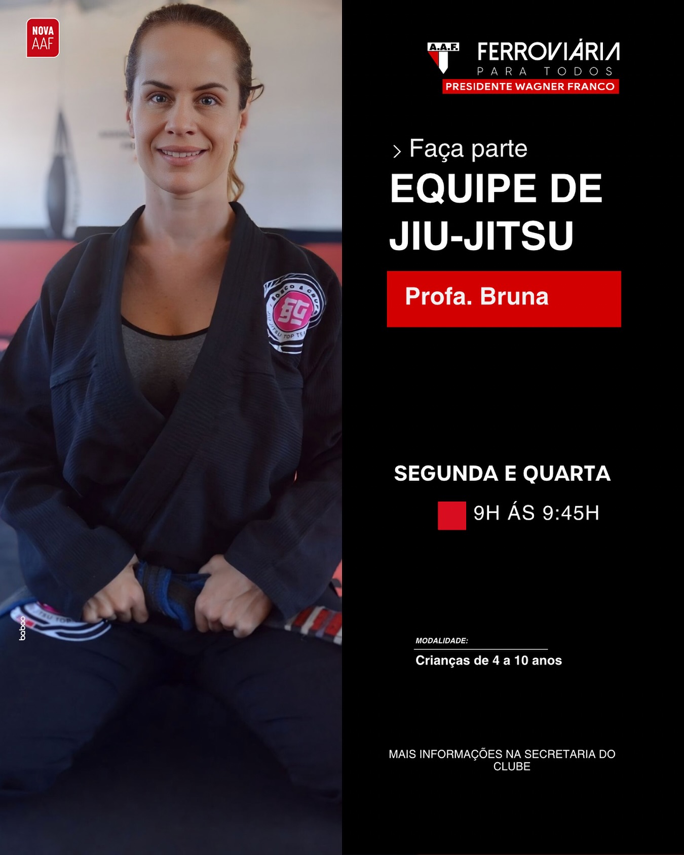 aaferroviariabotucatu 1742590052624 ABERTA NOVA EQUIPE DE JIU-JITSU PARA CRIANÇAS