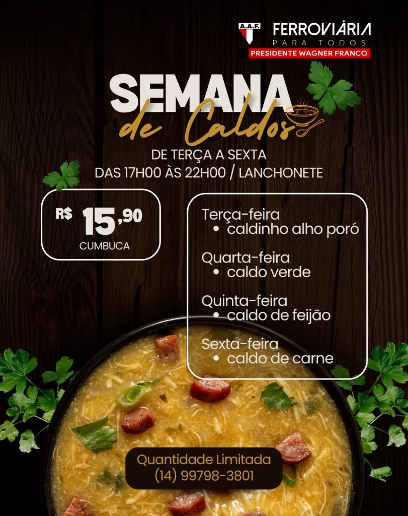 1751465779479 CALDINHO QUENTINHO NA LANCHONETE DA AAF: A SOLUÇÃO PERFEITA PARA O FRIO