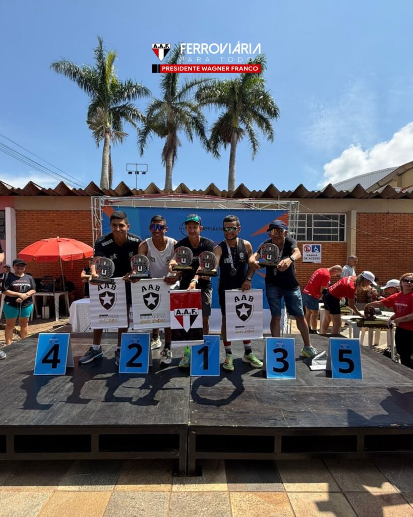 9 de dezembro 1 1 Equipe de corrida da AAF se destaca na I Ferroviária Run em Botucatu