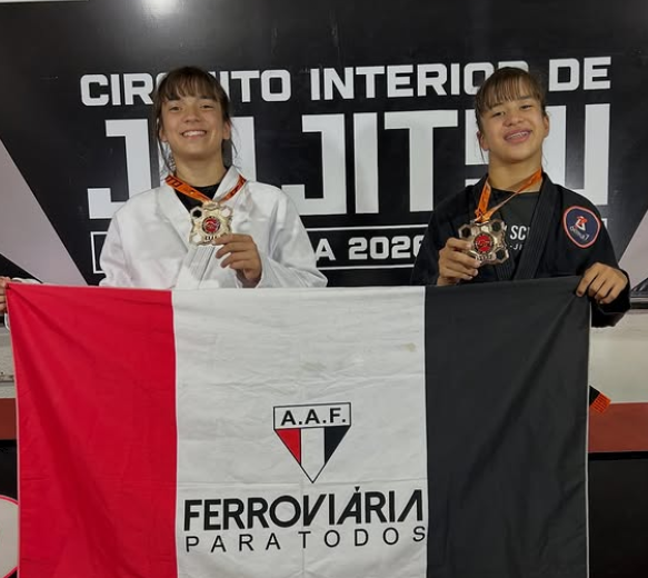 Screenshot 2026 02 24 152528 e1772036496680 Gêmeas Isadora e Isabela Tavares conquistam o Primeiro Lugar na modalidade kids no Circuito Interior de Jiu-Jitsu - Etapa Bauru