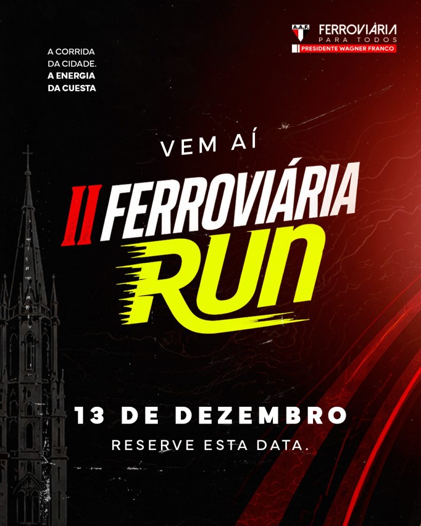 aaferroviariabotucatu 1784585256 3945709563405169053 17542996554 II Ferroviária Run tem data confirmada e promete reunir Botucatu em uma grande celebração do esporte