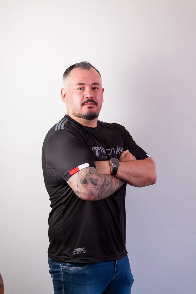 Coordenador da Natacao Murilo Equipe AAF
