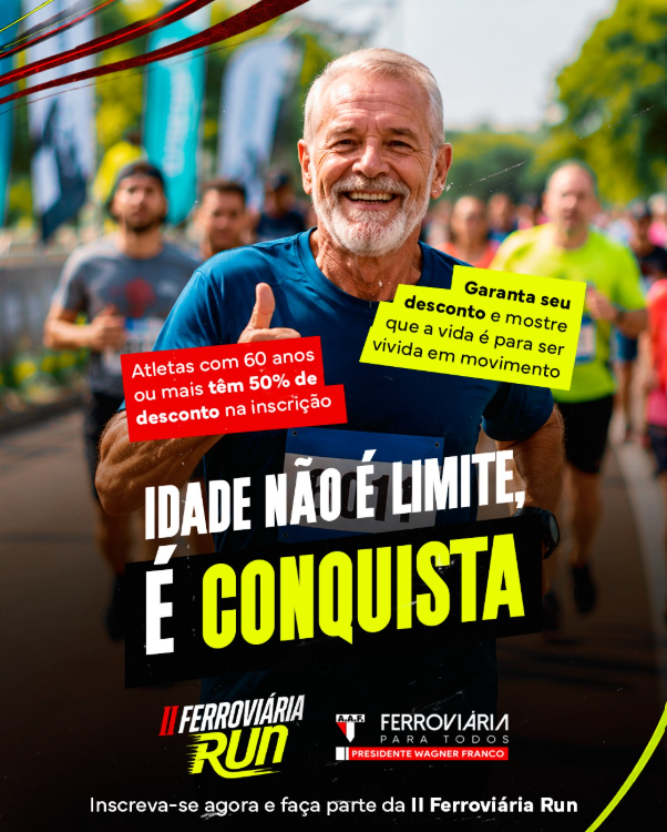 Captura de tela 2026 09 16 095026 II Ferroviária Run abre inscrições e amplia categorias para edição 2026