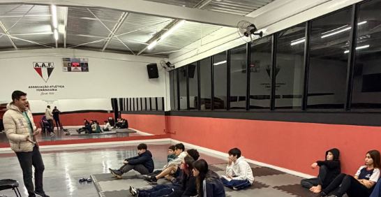 Captura de tela 2026 09 18 120129 Uma noite que vai além do esporte: AAF recebe atleta paralímpico Phelipe Rodrigues